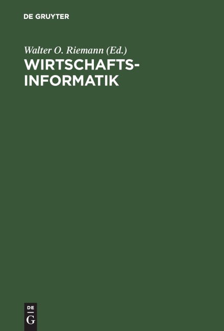 Wirtschaftsinformatik - 