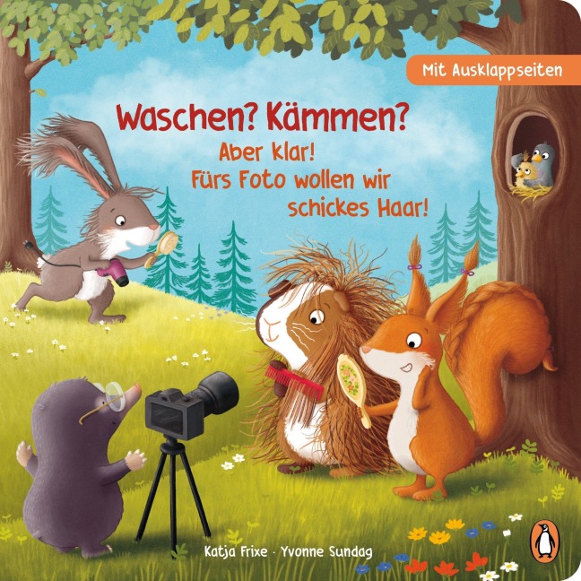Waschen? Kämmen? Aber klar! Fürs Foto wollen wir schickes Haar! - Katja Frixe Waschen? Kämmen? Aber klar! Fürs Foto wollen wir schickes Haar! - Katja Frixe