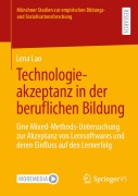 Cover-Bild zum Titel 'Technologieakzeptanz in der beruflichen Bildung' von 'Lena Lao'