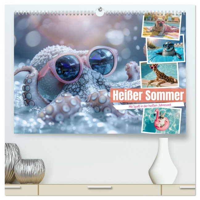 Heißer Sommer (hochwertiger Premium Wandkalender 2025 DIN A2 quer), Kunstdruck in Hochglanz - Steffen Gierok-Latniak