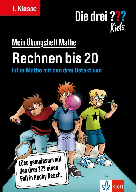 Die drei ??? Kids: Mein Übungsheft Mathe 1. Klasse - Rechnen bis 20 - 