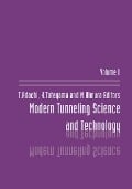 Cover-Bild zum Titel 'Modern Tunneling Science And T' von 'T. Adachi'