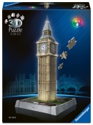 Cover-Bild zum Titel '3D Puzzle Iconics: Big Ben - mit Licht' von ''