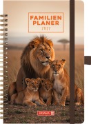 Cover-Bild zum Titel 'BRUNNEN 1070290027 Buchkalender Familienplaner 2027 "Lions" A5, Papier' von ''