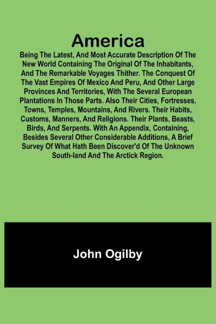 America - John Ogilby