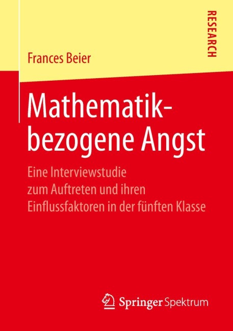 Mathematikbezogene Angst - Frances Beier