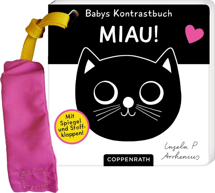 Babys Kontrastbuch für den Buggy: Miau! - 