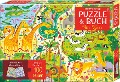 Cover-Bild zum Titel 'Puzzle & Buch: Im Zoo. 100 Teile' von 'Kirsteen Robson'