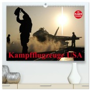 Cover-Bild zum Titel 'Kampfflugzeuge USA (hochwertiger Premium Wandkalender 2026 DIN A2 quer), Kunstdruck in Hochglanz' von 'Elisabeth Stanzer'