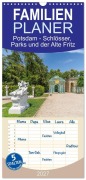 Cover-Bild zum Titel 'Familienplaner 2027 - Potsdam - Schlösser, Parks und der Alte Fritz mit 5 Spalten (Wandkalender, 21 x 45 cm) CALVENDO' von 'Ulrich Männel'