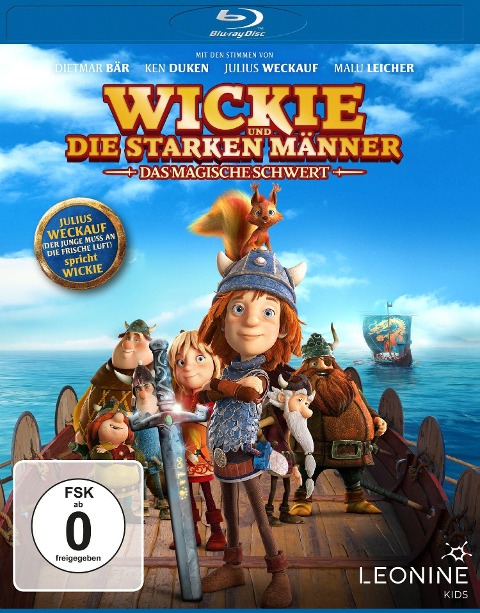 Wickie und die starken Männer - Das magische Schwert - Éric Cazes, Sophie Decroisette, Frédéric Lenoir, Oliver Huzly, Ute Engelhardt