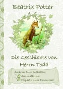 Cover-Bild zum Titel 'Die Geschichte von Herrn Todd (inklusive Ausmalbilder und Cliparts zum Download)' von 'Beatrix Potter, Elizabeth M. Potter'