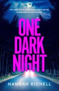 Cover-Bild zum Titel 'One Dark Night' von 'Hannah Richell'