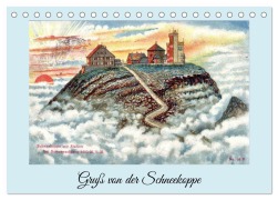 Cover-Bild zum Titel 'Gruß von der Schneekoppe (Tischkalender 2026 DIN A5 quer), CALVENDO Monatskalender' von 'Henning von Löwis of Menar'