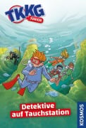 Cover-Bild zum Titel 'TKKG Junior, Detektive auf Tauchstation' von 'Benjamin Schreuder'