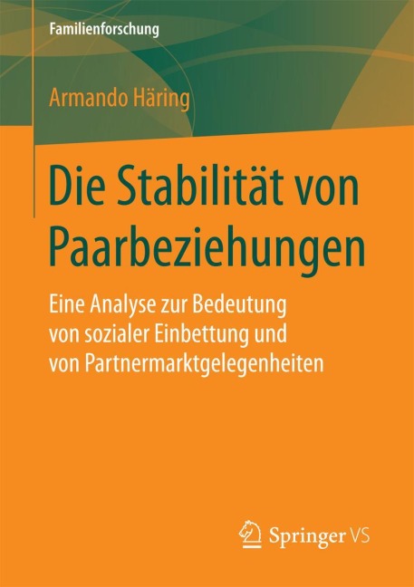 Die Stabilität von Paarbeziehungen - Armando Häring