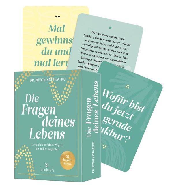 Die Fragen deines Lebens - Das Kartenset - Biyon Kattilathu