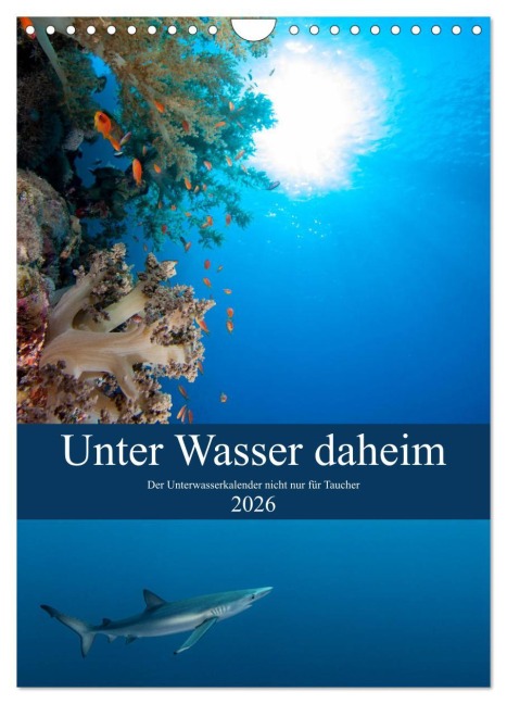 Unter Wasser daheim (Wandkalender 2026 DIN A4 hoch), CALVENDO Monatskalender - Sven Gruse
