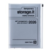 Cover-Bild zum Titel 'MARK'S 2025/26 Taschenkalender, A5 Storage.it // Silver' von ''