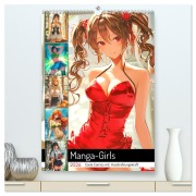 Cover-Bild zum Titel 'Manga-Girls. Coole Comics mit Ausstrahlungskraft (hochwertiger Premium Wandkalender 2026 DIN A2 hoch), Kunstdruck in Hochglanz' von 'Rose Hurley'