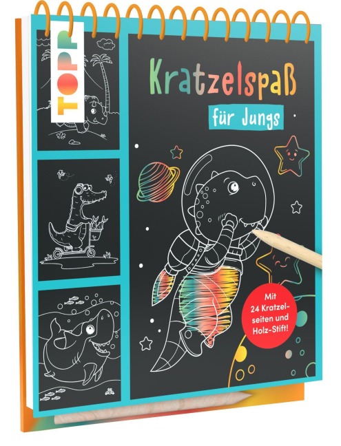 Kratzelspaß für Jungs - 