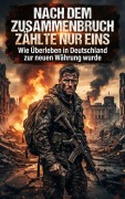Cover-Bild zum Titel 'Nach dem Zusammenbruch zählte nur eins' von 'Jonas Ehrenfeld'