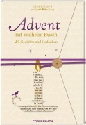 Cover-Bild zum Titel 'Brief-Adventskalenderbuch - Advent mit Wilhelm Busch' von 'Wilhelm Busch'