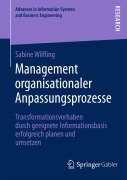 Cover-Bild zum Titel 'Management organisationaler Anpassungsprozesse' von 'Sabine Wilfling'