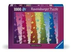 Cover-Bild zum Titel 'Erwachsenenpuzzle 1000 Teile - Kunterbunte Puzzleteile' von ''