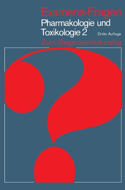 Pharmakologie und Toxikologie - 