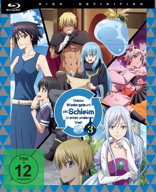 Meine Wiedergeburt als Schleim in einer anderen Welt - Staffel 3 - Vol.1 - [Blu-ray] mit Sammelschuber - 