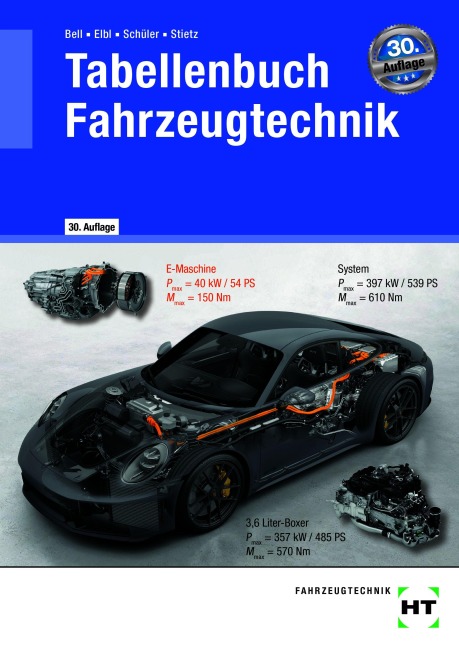 Tabellenbuch Fahrzeugtechnik - Marco Bell, Helmut Elbl, Wilhelm Schüler, Thomas Stietz