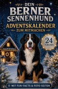 Cover-Bild zum Titel 'Berner Sennenhund Adventskalender' von 'Nina Fellchen'