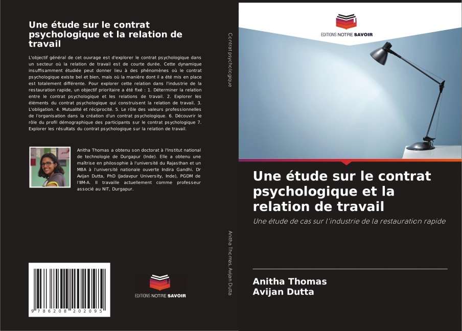 Une étude sur le contrat psychologique et la relation de travail - Anitha Thomas, Avijan Dutta