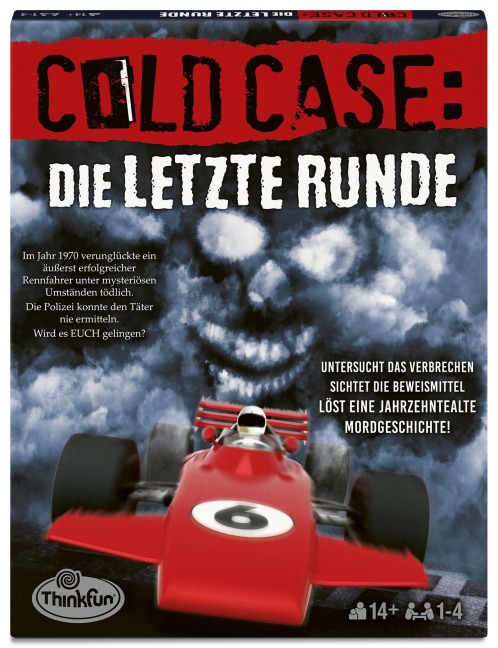 ThinkFun Cold Case: Die letzte Runde - Kombinationsspiel ab 14 Jahre - 