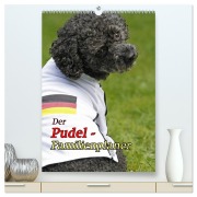 Cover-Bild zum Titel 'Der Pudel-Familienplaner (hochwertiger Premium Wandkalender 2026 DIN A2 hoch), Kunstdruck in Hochglanz' von 'Antje Lindert-Rottke'