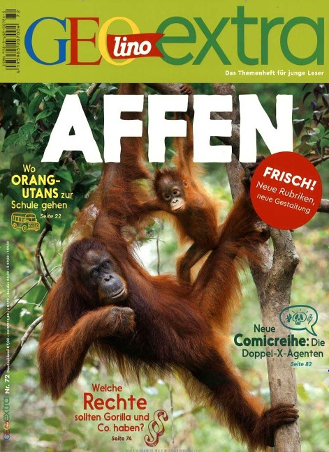 GEOlino extra 72/2018. Affen - 