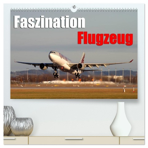 Faszination Flugzeug (hochwertiger Premium Wandkalender 2024 DIN A2 quer), Kunstdruck in Hochglanz - Daniel Philipp