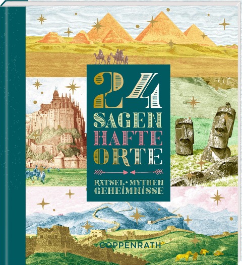 Adventskalenderbuch zum Aufschneiden - 24 SAGENhafte Orte - Christiane Leesker