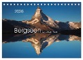 BERGSEEN Schweizer Alpen (Tischkalender 2025 DIN A5 quer), CALVENDO Monatskalender - Lucyna Koch