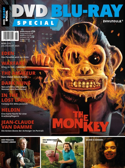 DVD BLU-RAY SPECIAL. Ausgabe Juli/August 2025 (#235) - 
