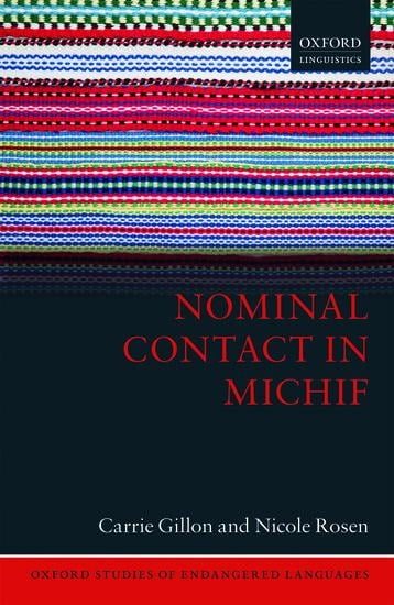 Nominal Contact in Michif - Carrie Gillon