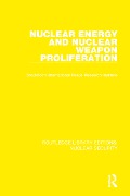 Cover-Bild zum Titel 'Nuclear Energy and Nuclear Weapon Proliferation' von 'Stockholm International Peace Research Institute'