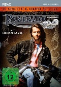 Cover-Bild zum Titel 'Renegade - Gnadenlose Jagd' von 'Stephen J. Cannell, Edward Tivnan, Richard C. Okie, Raymond Hartung, Ethlie Ann Vare'