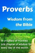 Cover-Bild zum Titel 'Proverbs. Wisdom from the Bible' von 'Brad Haven'