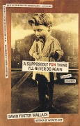 Cover-Bild zum Titel 'A Supposedly Fun Thing I'll Never Do Again' von 'David Foster Wallace'