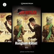 Cover-Bild zum Titel 'Der Butler, Folge 2: Das Rungholt-Rätsel' von 'J. J. Preyer'