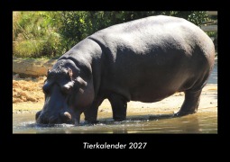 Cover-Bild zum Titel 'Tierkalender 2027 Fotokalender DIN A3' von 'Tobias Becker'