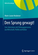 Cover-Bild zum Titel 'Den Sprung gewagt!' von 'Marie-Louise Neubeiser'
