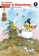 Cover-Bild zum Titel 'Die schönsten Herbst- und Winterlieder. 1-2 Violinen' von ''